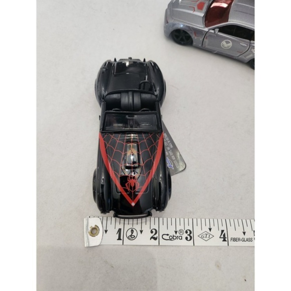 5 Marvel Diecast Cars: Winter Soldier, Iron‎ Man, Spider-Man, Captain America + - Picture 10 of 12